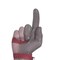 Stainless Steel Mesh Safety Glove Three Finger Protective Hand Gear